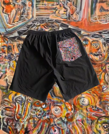 Liébana Black Boardshort