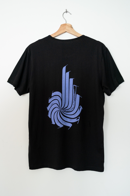 Steven Tee - Black/Blue