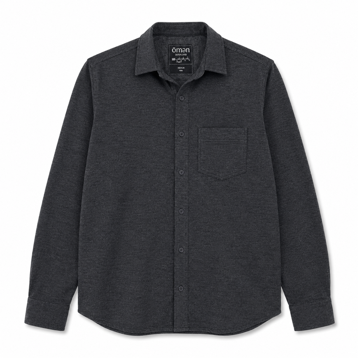 Outer Layer Flannel - Grafito