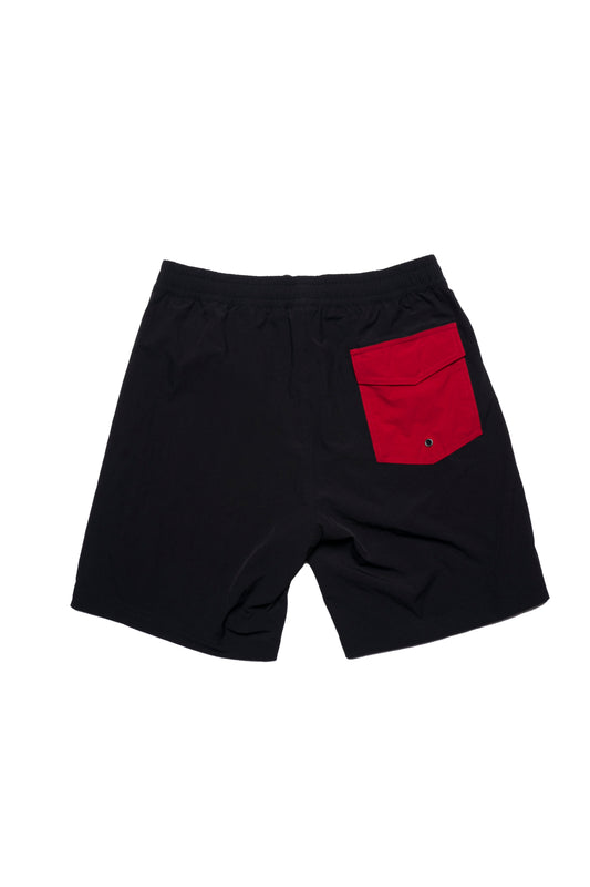 Boardshort LT Black/Red Elast