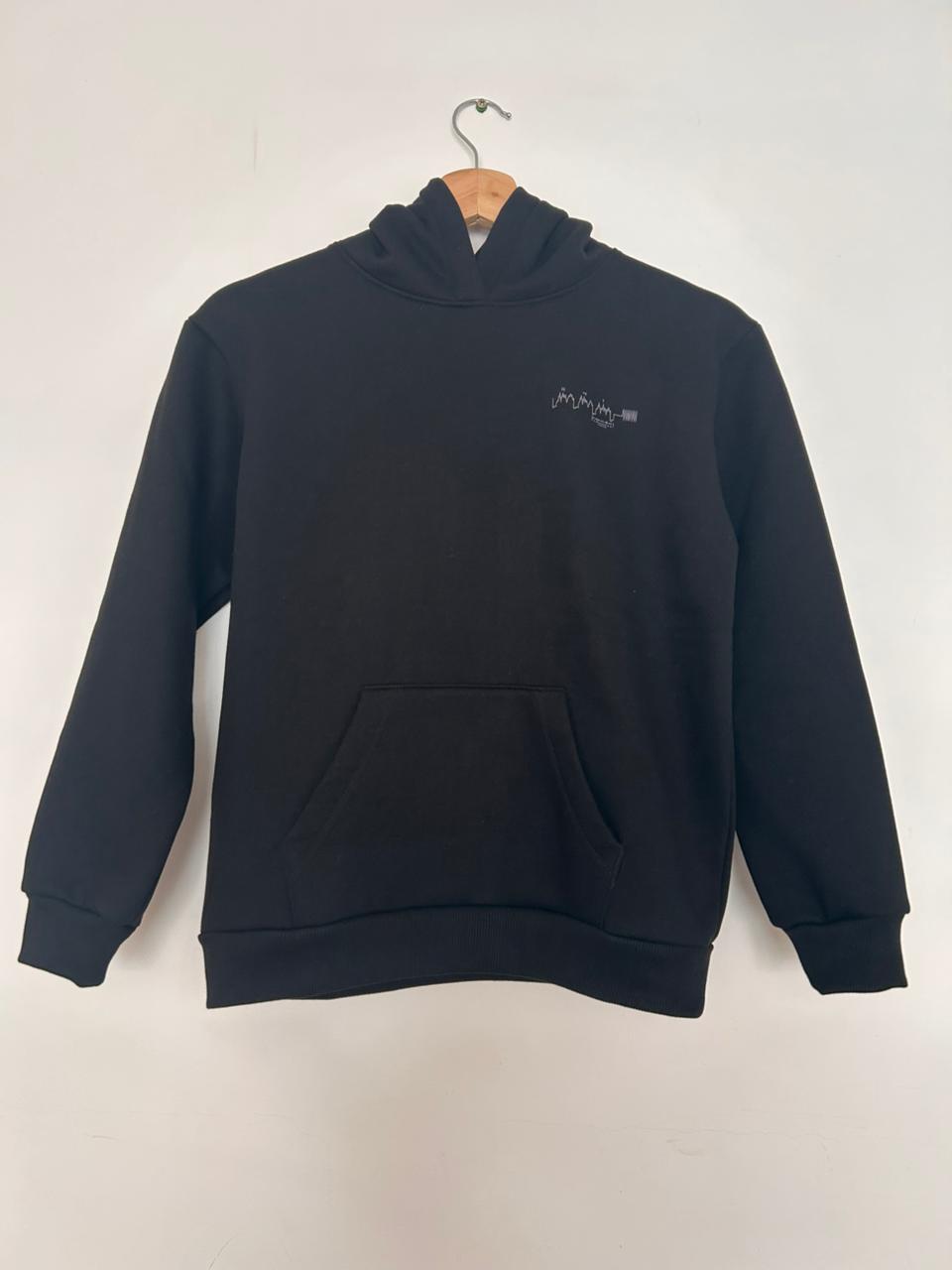 Skull Hoodie - Black